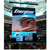 P7.62  Full Color High Brightness Panels Indoor Rental Advertising Display