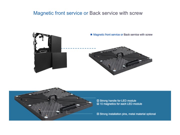 anti-interference outdoor led display panels led easy maintenance for company advertising-3